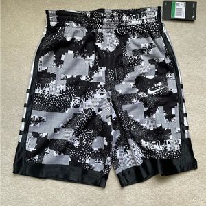 New Nike Boys' Elite Print Basketball Shorts